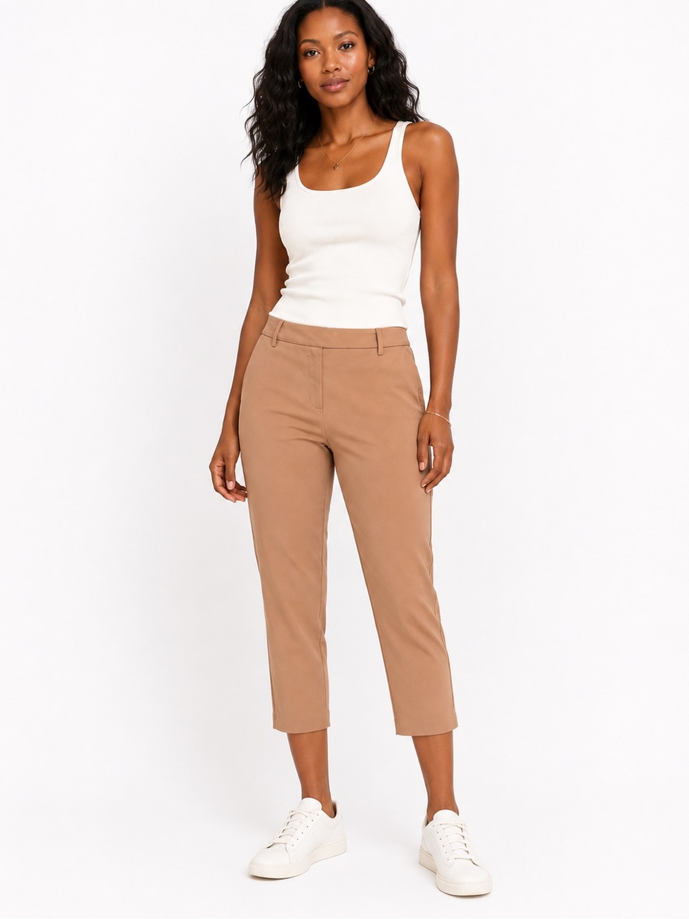 JL ATELIER Capri Pants L Beige